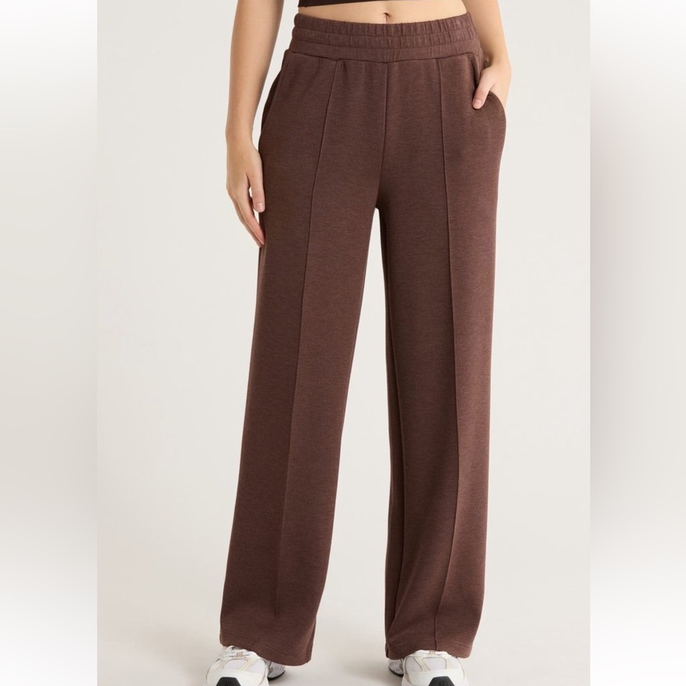 Varley The Wide Leg Pant DoubleSoft in Large - Picture 4 of 11